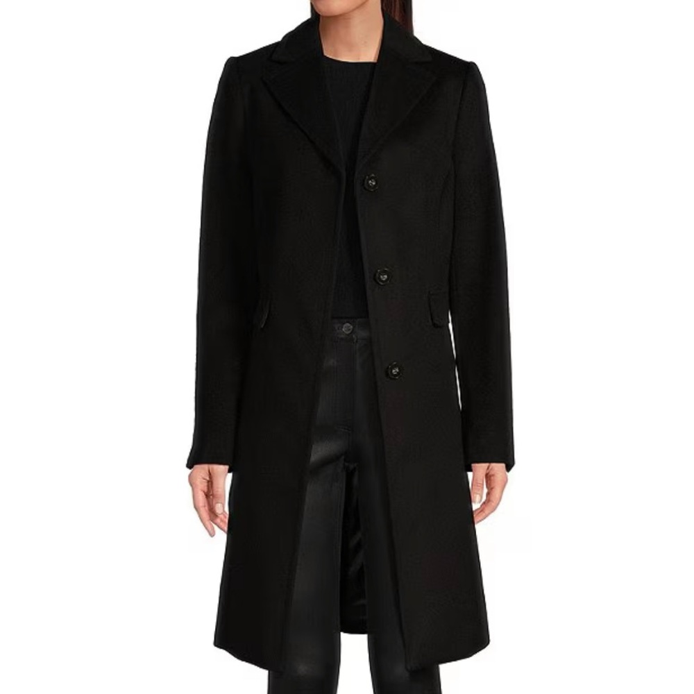 Katherine Kelly 100% Wool Coat